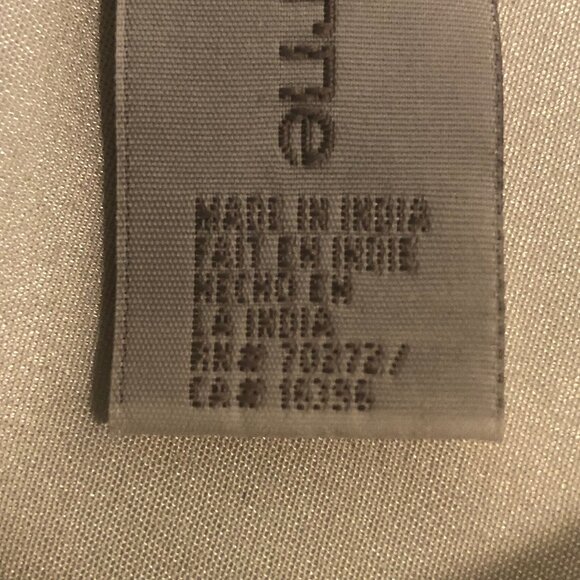 Elevate Your Elegance: The Pristine Satin Fringe Scarf - Picture 14 of 14